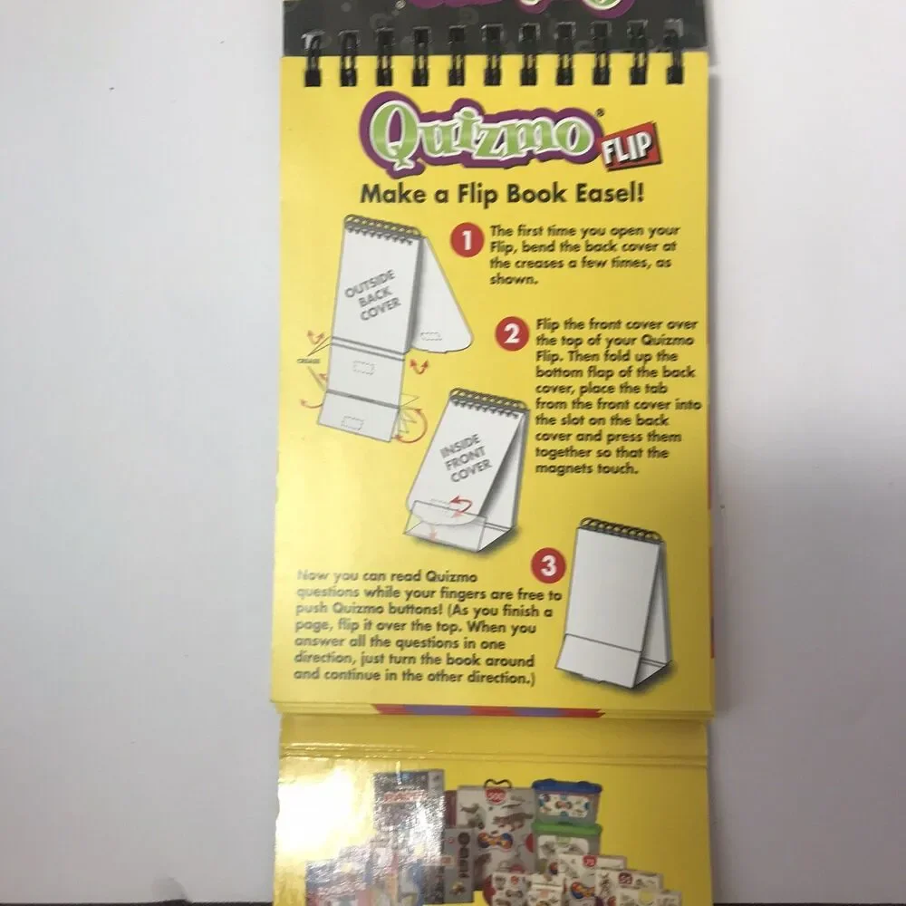 Quizmo’s  Greatest Hits Interactive Quiz Game Book AGES 7+ Question & Answer